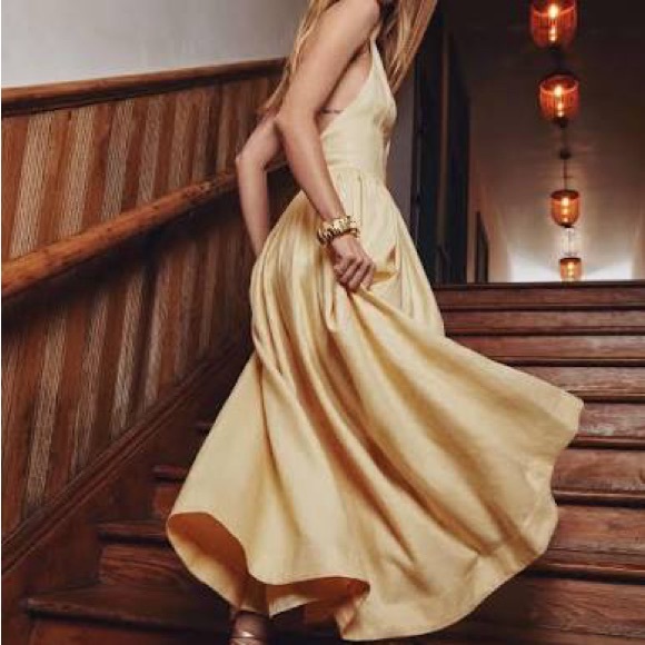 NWT Reformation Percy Linen Dress Size 2 - Picture 2 of 7